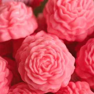 Sabonete Rosa Flor Lembrancinha Casamento Festa Chá de Bebê Kit 10 Unidades