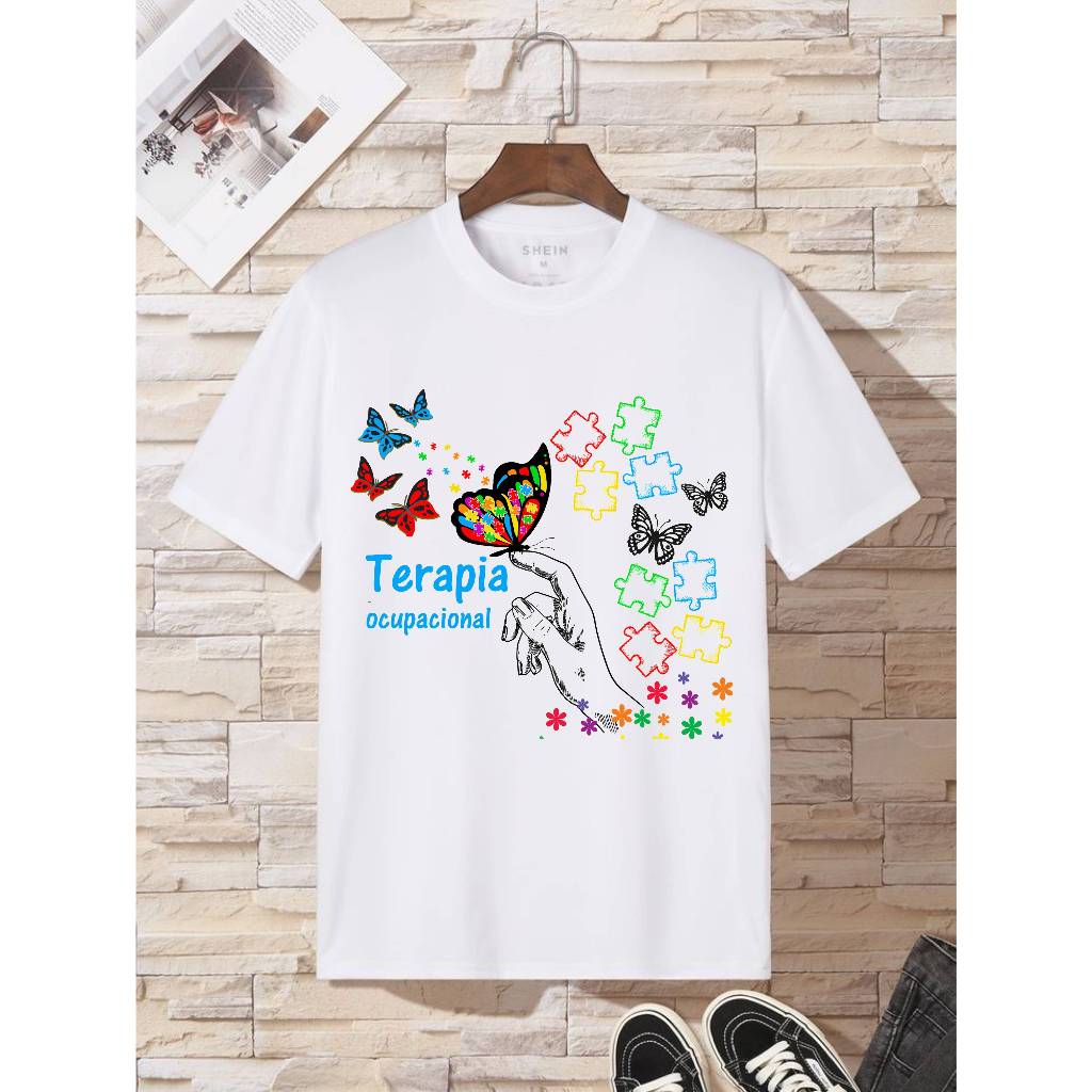 Camisa Terapia Ocupacional Blusa T-shirt 839 SH. CP