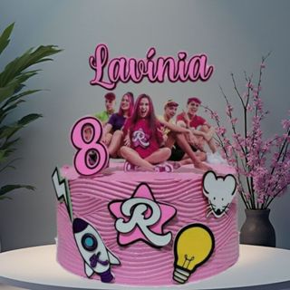 Topo de bolo Emilly Vick Personalizado com Nome e idade em Oferta na Shopee