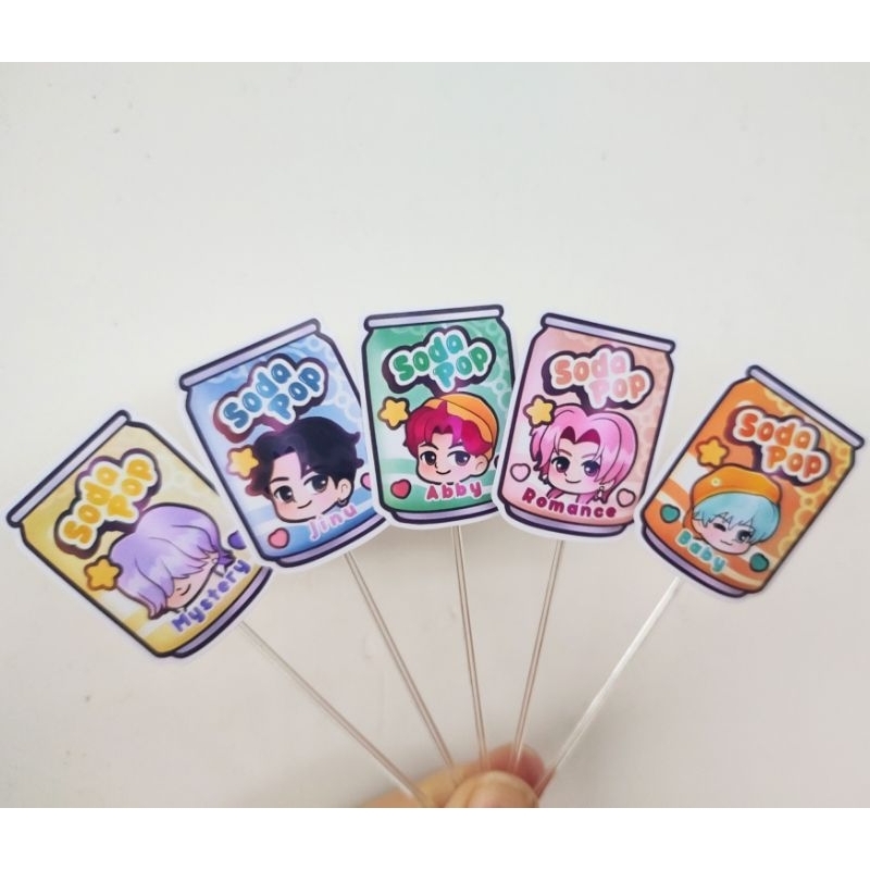 Topper para Docinhos Saja Boys / Guerreiras do Kpop - ENVIO RÁPIDO - Fazemos Qualquer Tema em Oferta na Shopee