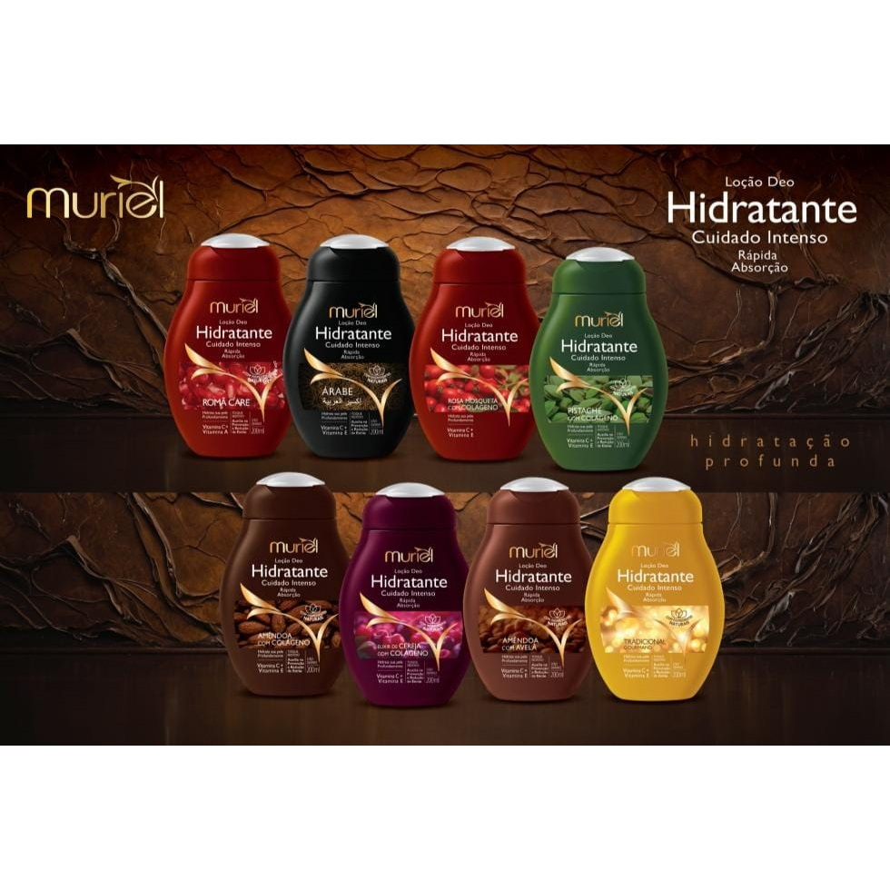 01 Sabonete Líquido Óleo de Banho Glicerinado Muriel 230ml - A Escolher