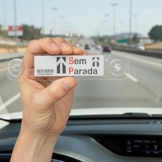 Suporte TAG Sem Parar, Suporte em Acrílico, Para-Brisa de Veículos -  4 Variaçoes de suporte em Oferta na Shopee