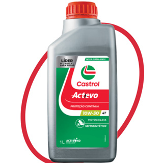 Oleo Castrol 10w30 Semissintético Start Fan Titan 150 160 Cb Twister Sahara Xre Bros em Oferta na Shopee