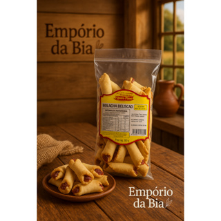 Beliscão artesanal com goiabinha pacote grande 350 gramas em Oferta na Shopee