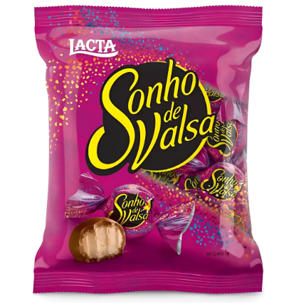 bom bom sonho de valsa pacote com 1kg.