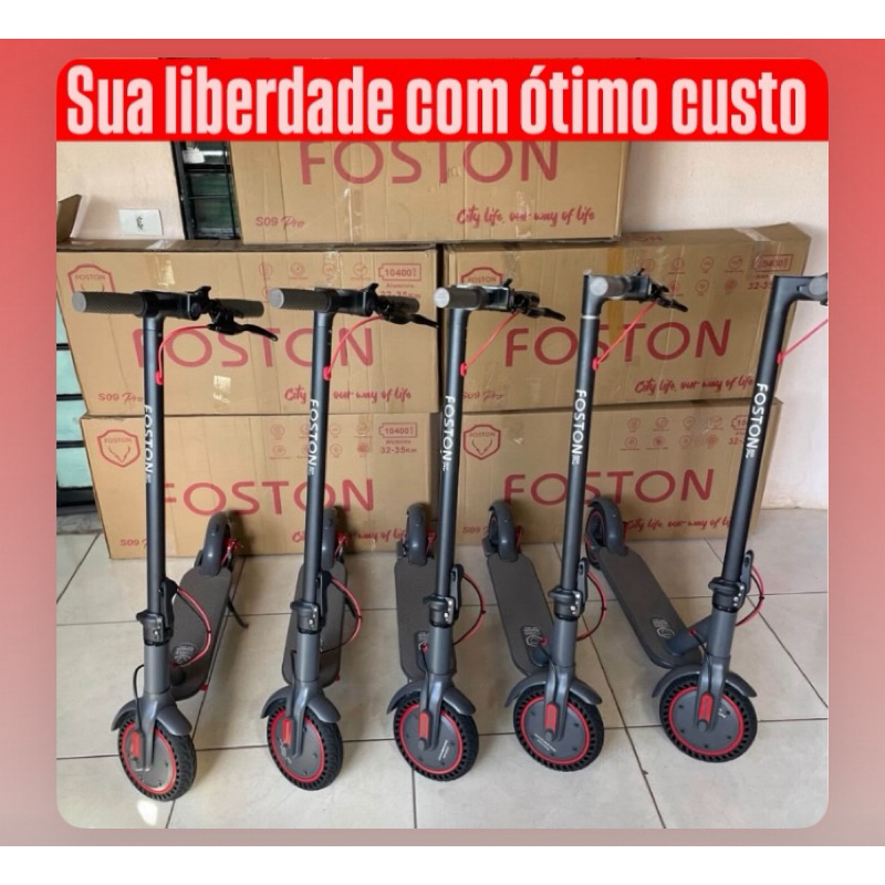 🛴 Foston S09 Pro Mobilidade, praticidade e economia no seu dia a dia!