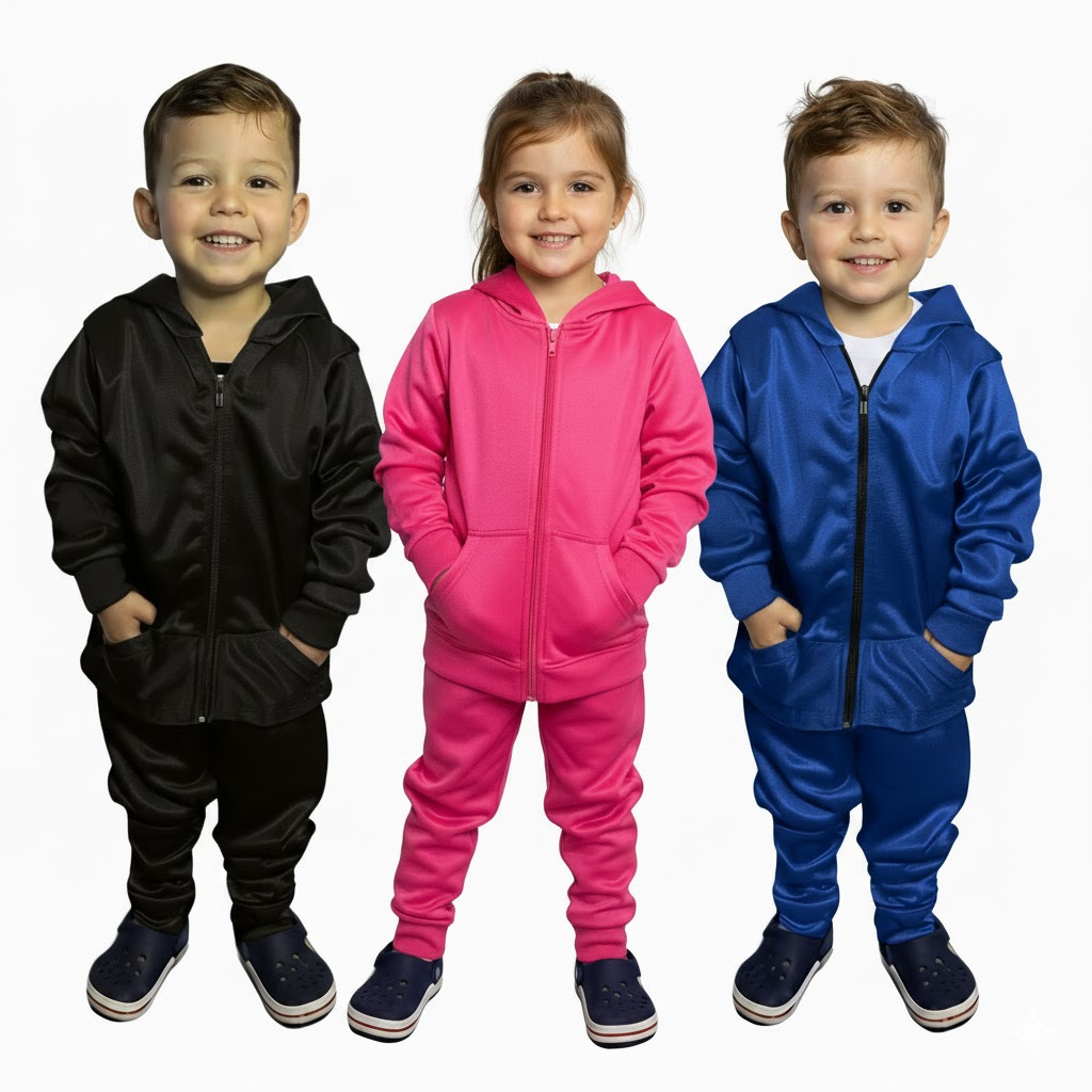 Conjunto Agasalho Infantil Chimpa Premium em Oferta na Shopee