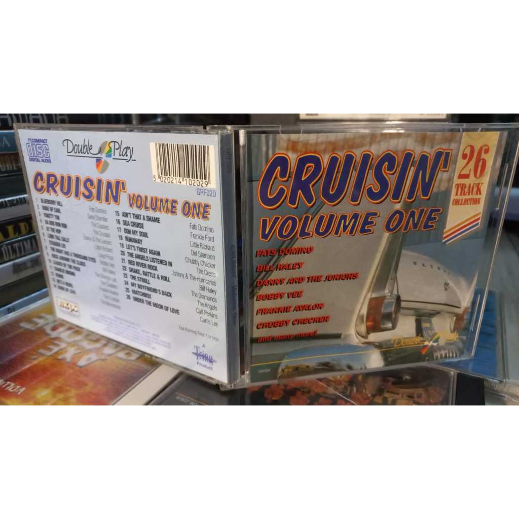 Cd  Cruisin' Volume One (1991) Coasters Angels Crystals( Impecavel) 26 track collection IMP Fats domino bill haley bobby