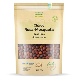 Chá de Rosa Mosqueta 50g - Pseudofrutos Nobres - Importado da Ucrânia