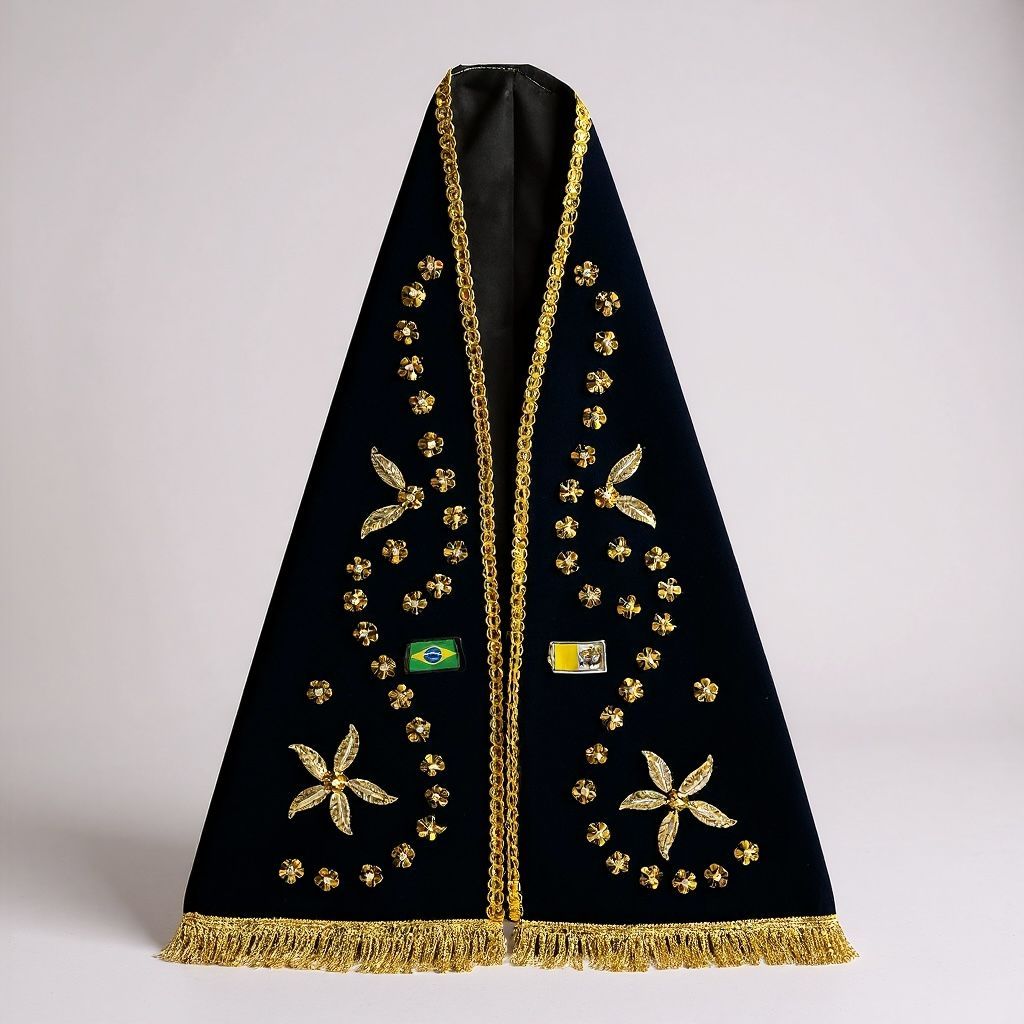 Manto Para Nossa Senhora Aparecida 60 Cm em Oferta na Shopee