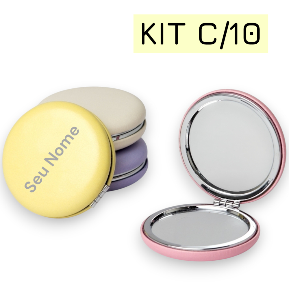 10 Espelhos Personalizados Espelho Gravado Lembrancinha Espelho Bolsa Bolso Aumento em Oferta na Shopee