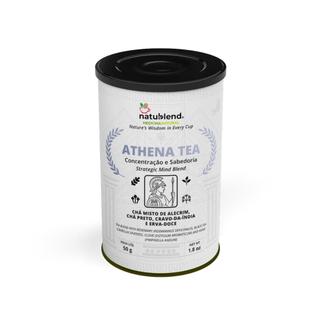 Athena Tea 50g -  Alecrim, Chá Preto, Cravo da Índia e Erva Doce - Blend Premium Natublend® - Lata Premium