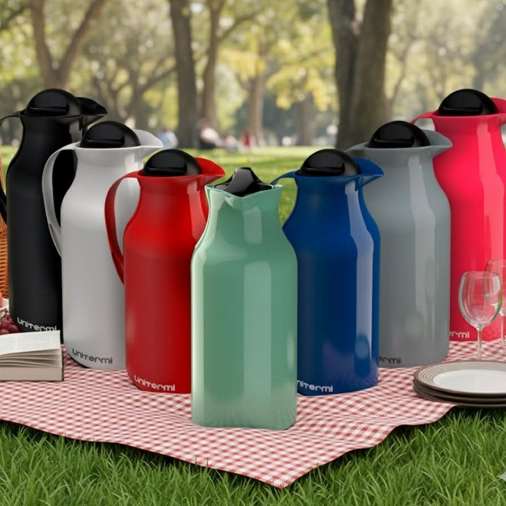 Garrafa Térmica Bico Antigotas 1 Litro Para Café Chá Terere em Oferta na Shopee