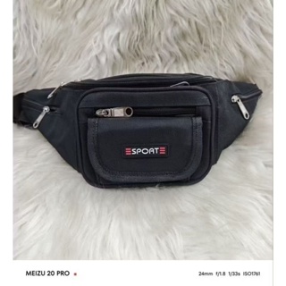 Pochete preto promoção Masculino feminino Unissex em Oferta na Shopee