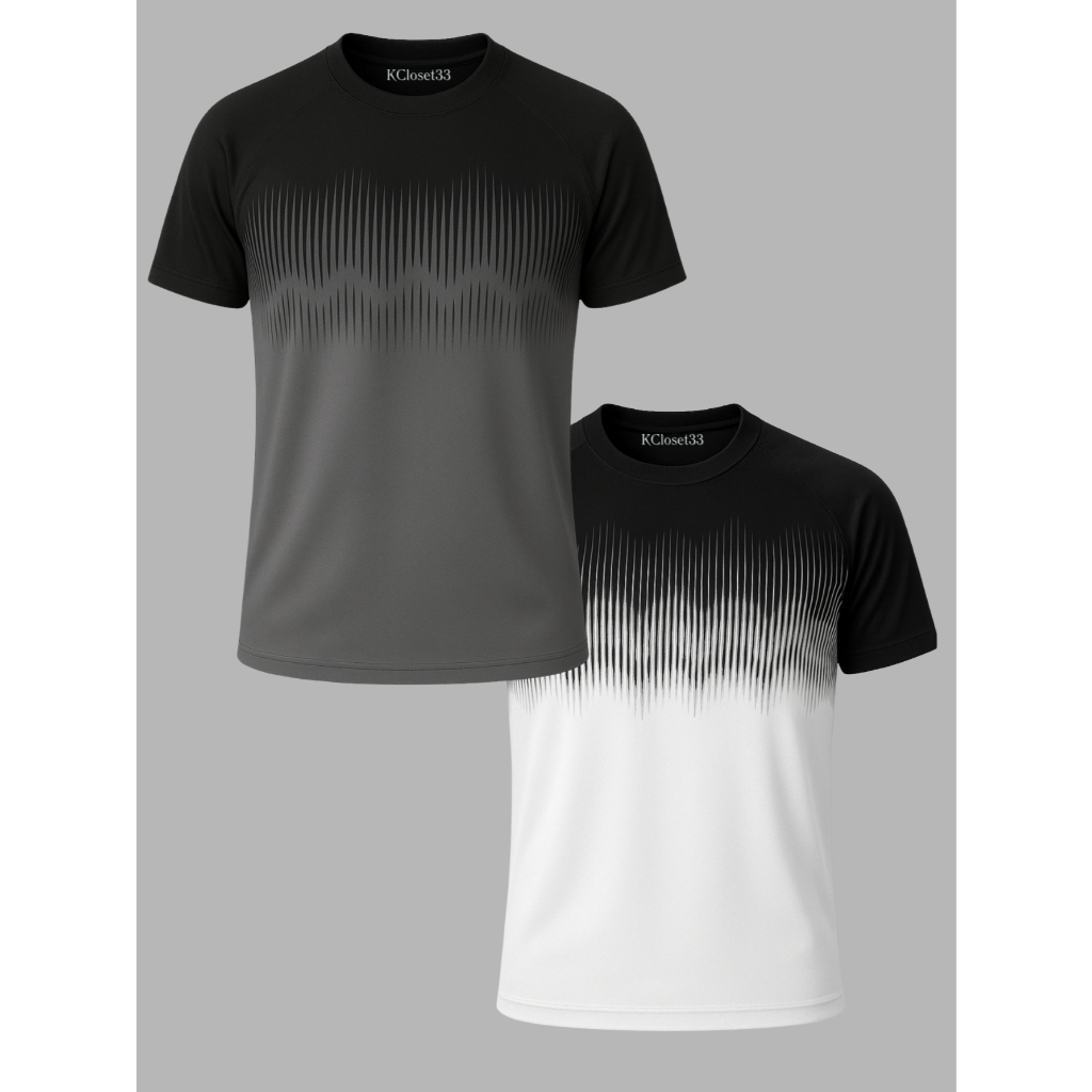 Conjunto 2 Camiseta Masculina DRYFIT Para Corrida Academia Esportiva