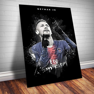Quadro Decorativo Neymar Barcelona Campeão Comemoração Futebol Para Sala Quarto Escritório Hall em Oferta na Shopee