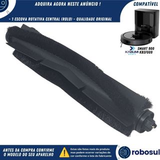 Escova Rotativa Central Rolo Principal Para Robô Aspirador Kabum Smart 900 em Oferta na Shopee