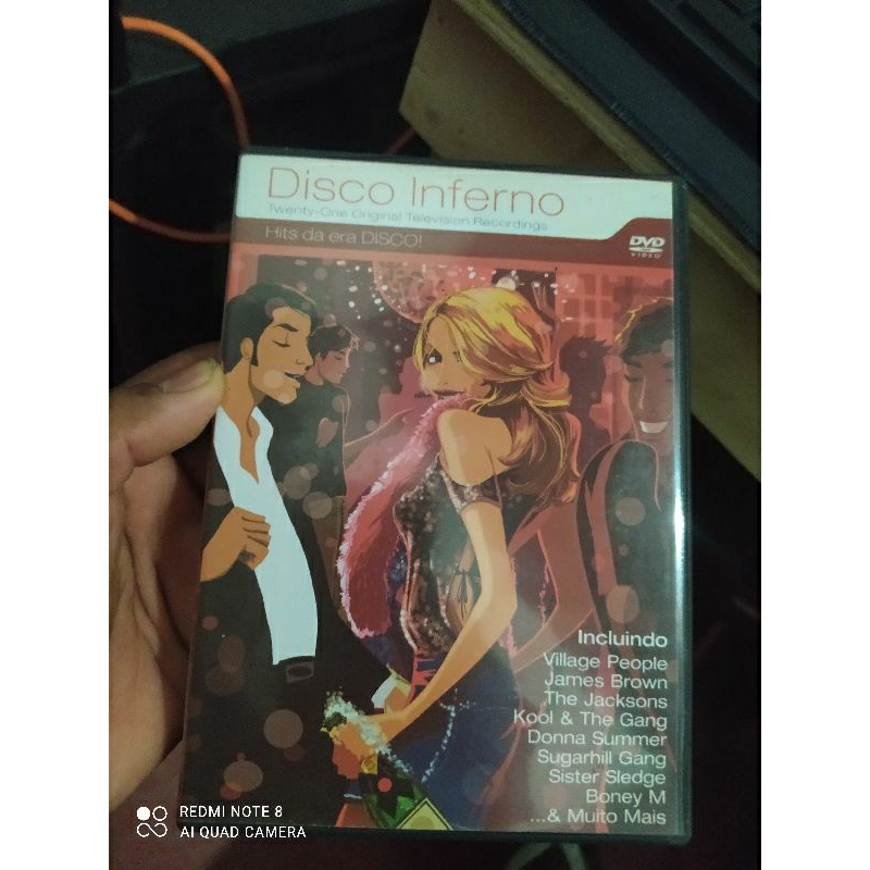 DVD Disco Inferno - Hits Da Era Disco!
