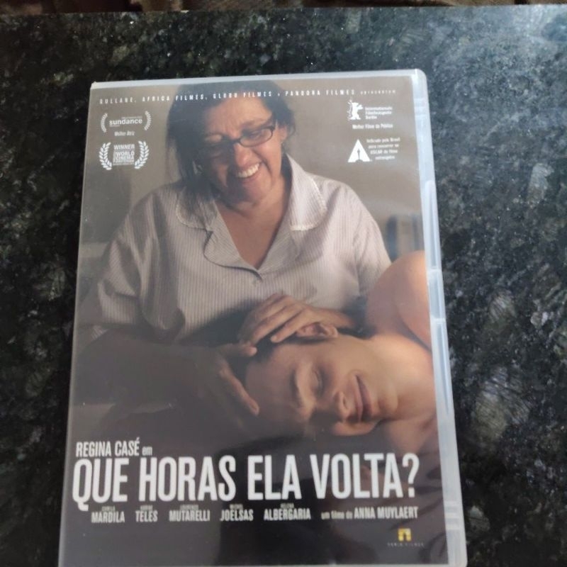 DVD QUE HORAS ELA VOLTA? REGINA CASE