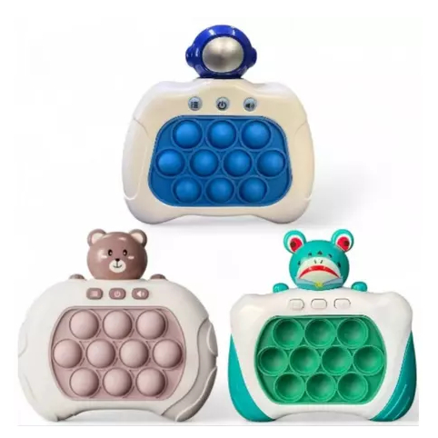 KIT 10/20/30/40 Fast Push Game POP IT Giro Brinquedo Game Anti Stress Ansiedade presente de festa ANG
