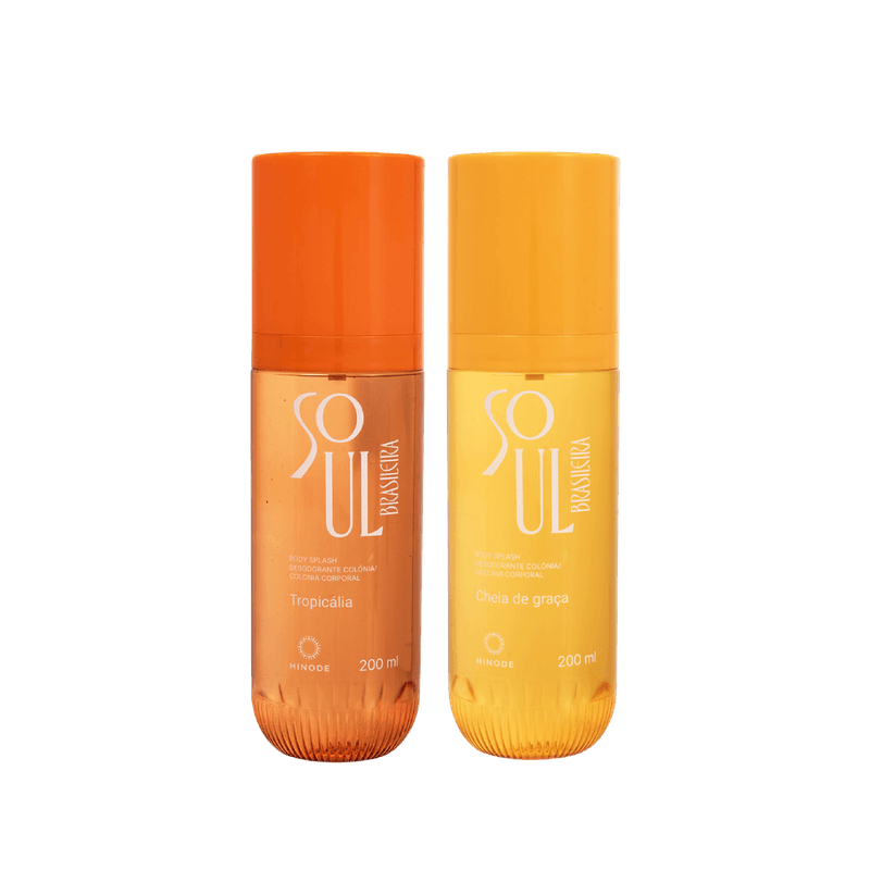 Kit Body Splash Soul Brasileira 200ml
