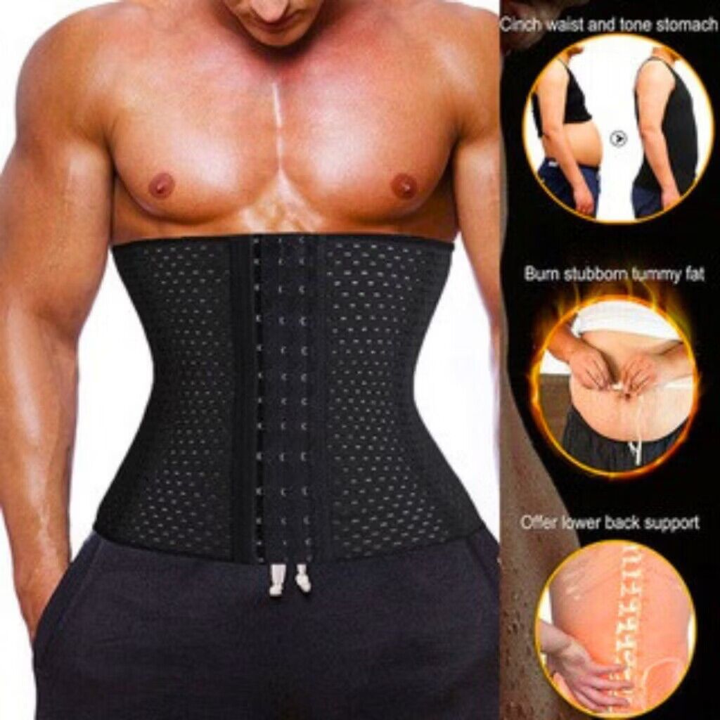 Cinto De Treinamento De Cintura Masculino-Espartilho De Emagrecimento Para Controle De Barriga-envio imediato em Oferta na Shopee