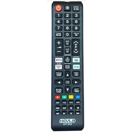 Controle Remoto para Samsung Universal SMART TV Netflix, Prime vide,  Rakuten e Hulu
