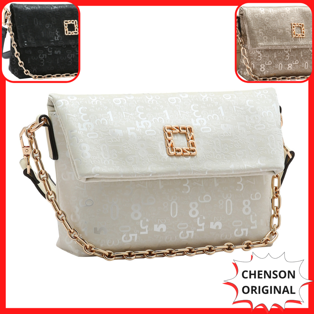 Bolsa Chenson Original Lançamento Clutch Festa Casamento Formatura Ombro Lateral Greensboro 3485442