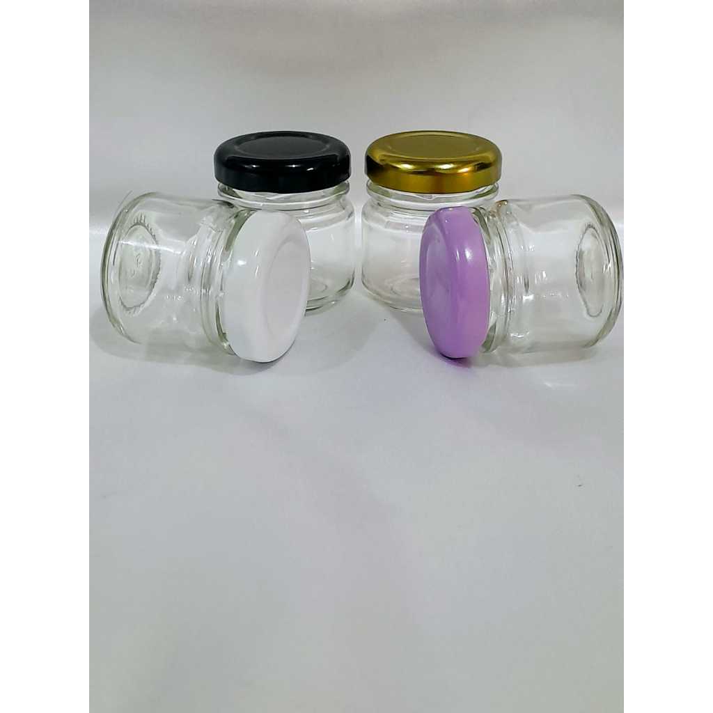 6/10 unid. Pote Geleia  vidro 40ml, brigadeiro, condimentos, compota velas aromatizantes em Oferta na Shopee