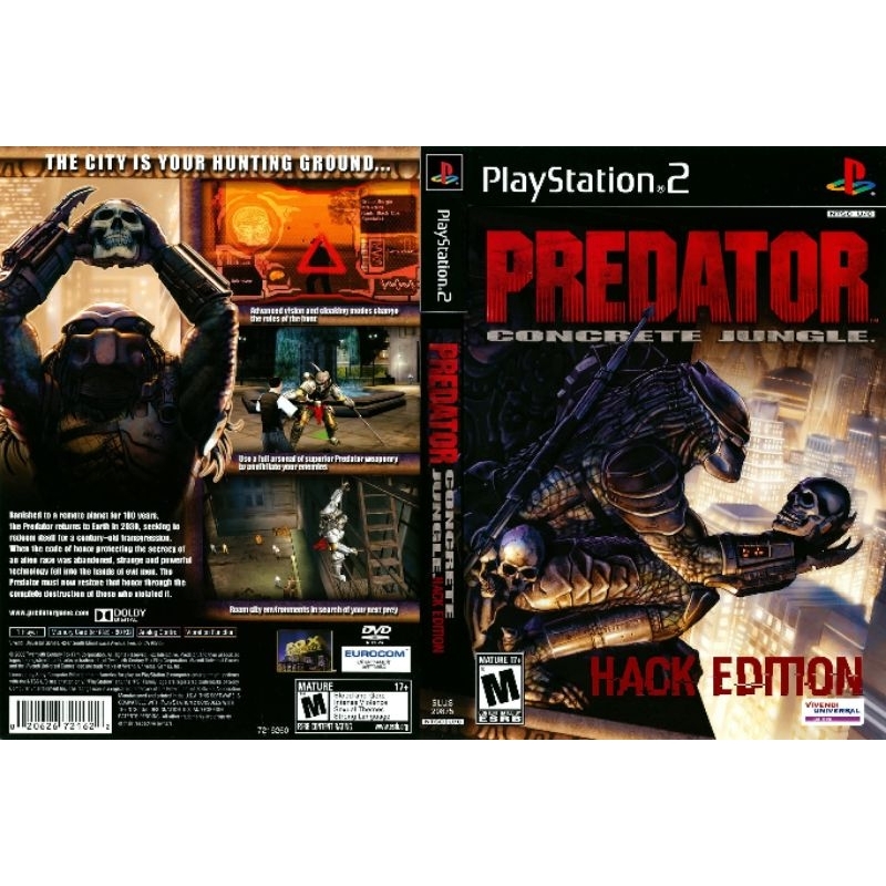 predator concrete jungle PS2 hack Edition