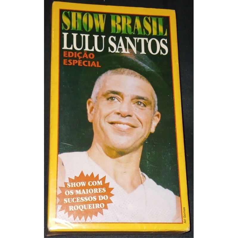 VHS Lulu Santos Show Brasil 1996