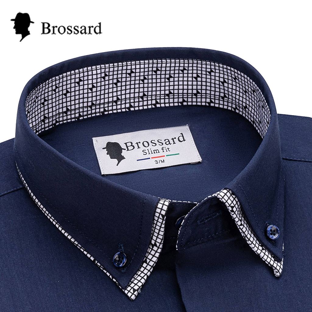 Camisa Social Masculina Elegante - Blusa Manga Longa Slim Fit Luxo Estilosa Não Amassa e Elastano em Oferta na Shopee