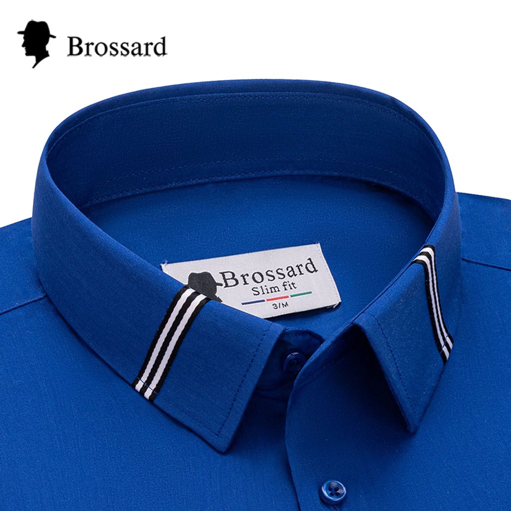 Camisa Social Masculina Manga Longa Slim Fit Tecido Elástico com 45% Algodão Não Amassa Frete Grátis