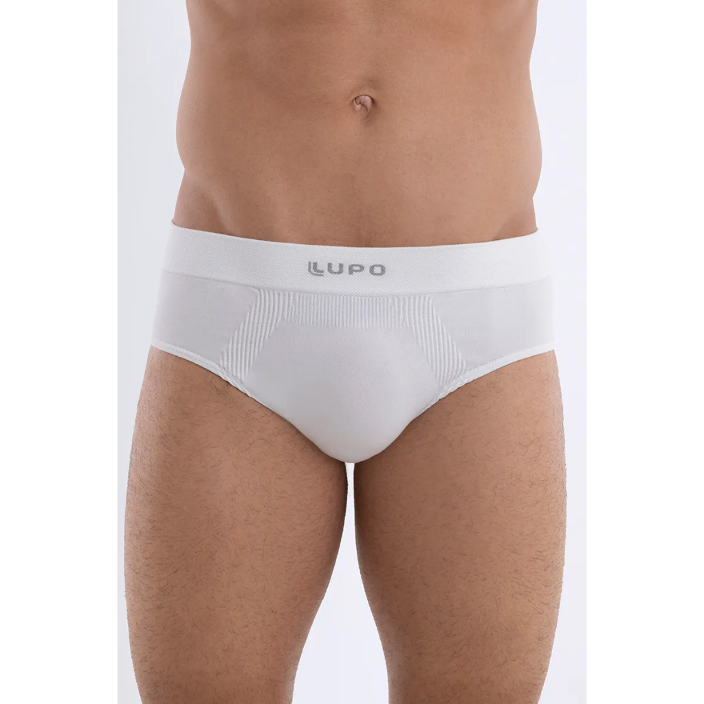 Kit C/10 Cuecas Lupo Slip Micromodal 681 Original