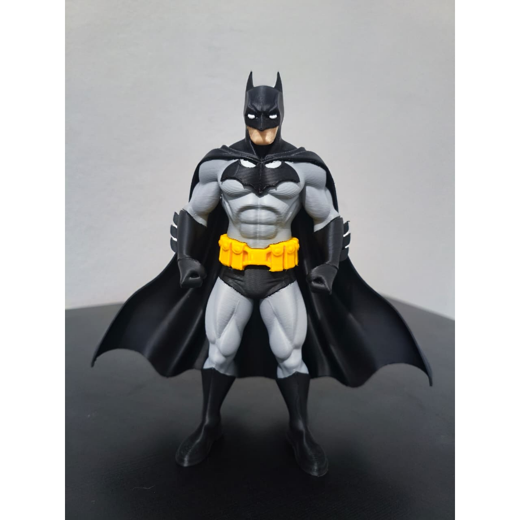 Batman Action Figure - 19cm – Impressão 3D em PLA | Colecionável Geek e Decorativo em Oferta na Shopee
