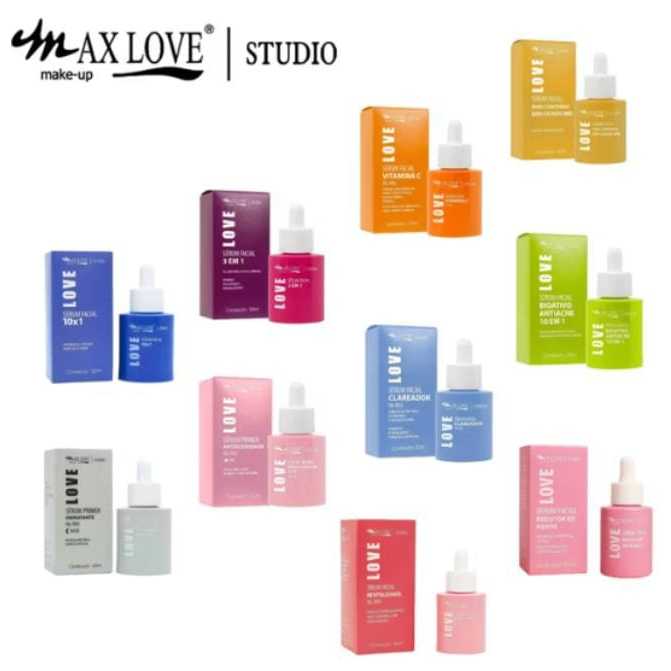 Sérum Facial Max Love 30ml #vitamina  #ácido Hialurônico #hidrata #ilumina #Redutor de poros  #Maquiagem #Make #Cuidado