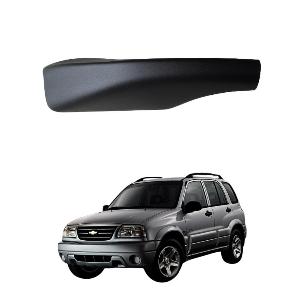 Acabamento Tampa Capa Rack Teto Dianteiro Lado Esquerdo Motorista Tracker 2007 2008 2009