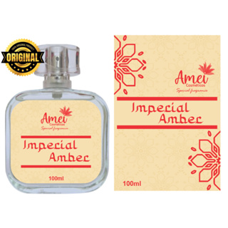 Perfume Amei Cosméticos Arabe Imperial Amber 100ml Alta Fixação com 33% de Essência Premium em Oferta na Shopee