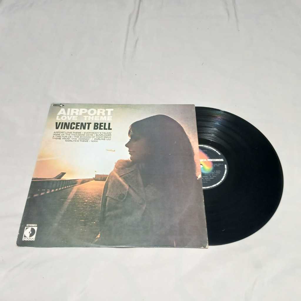 LP Vincent Bell - Airport Love Theme - Ano:1972