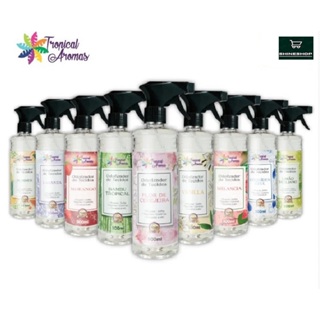 Spray Odorizador De Tecido 500ml Tropical Aromas - Escolha Seu Aroma Preferido em Oferta na Shopee