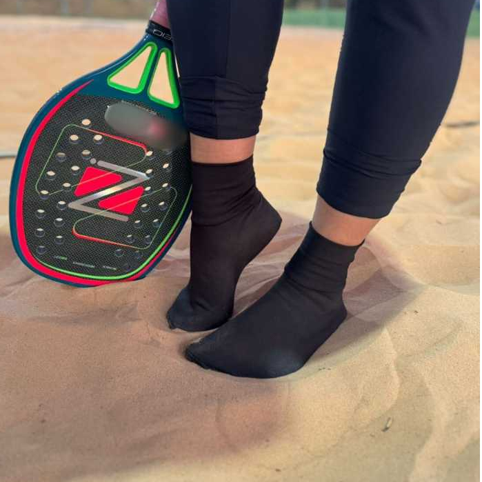 Meia Sapatilha Beach Tennis Volei Praia Areia Futevolei Neoprene Antitermica Unissex Calçado Cano Alto