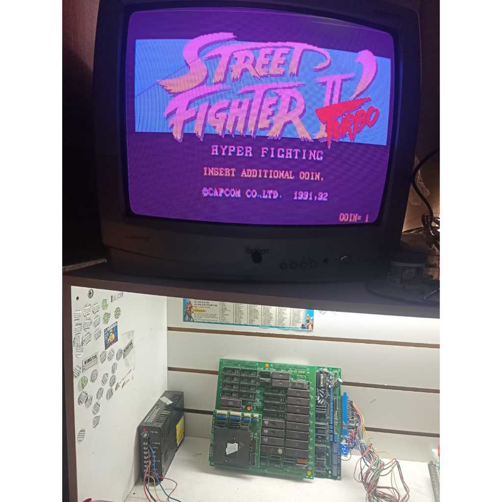 Placa Jamma Street Fighter 2 Hyper Turbo Cps1 Original