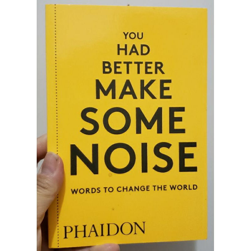 Livro You Had Better Make Some Noise: Words to Change the World