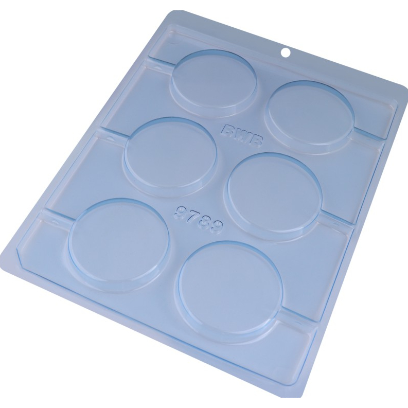 Kit Forma de acetato pirulito liso 9789 BWB - Forma Semiprofissional simples kit 2 3 5 10