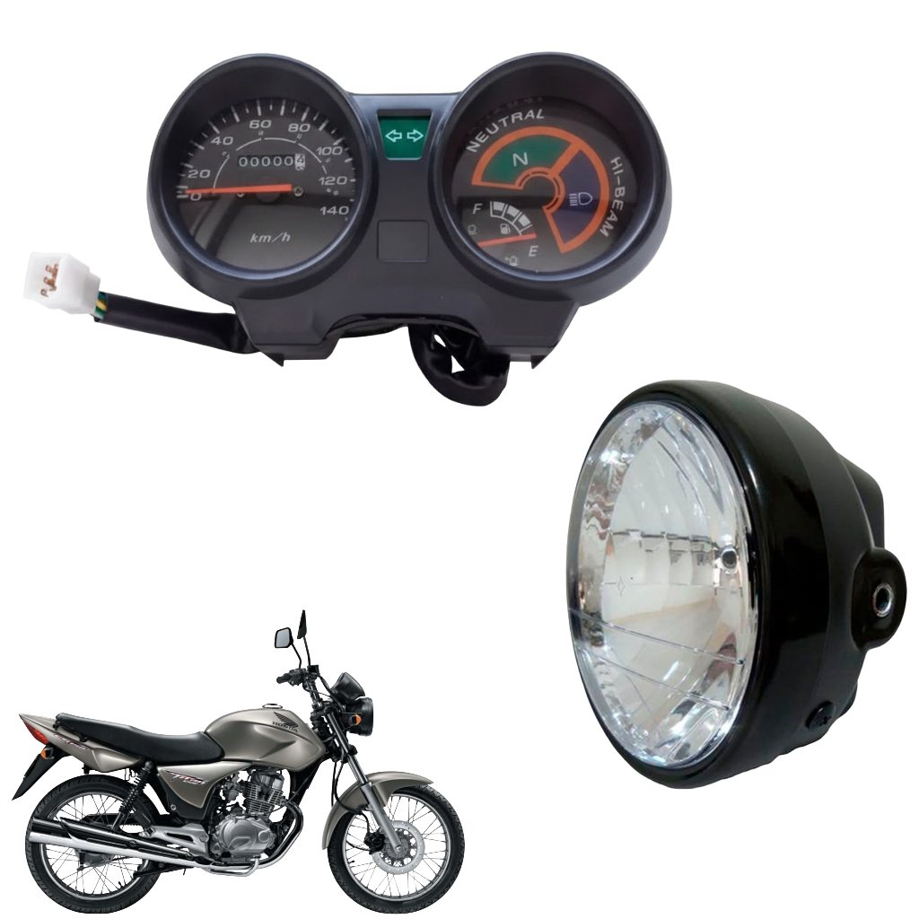 Painel Titan150 KS/ES 04/08 + Farol Completo Titan 150