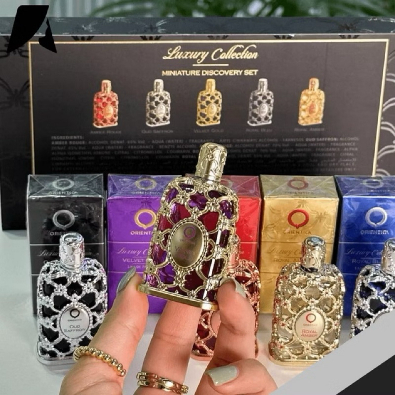 Kit Luxury Collection Orientica Exclusivo – Miniaturas 5x 7,5ML