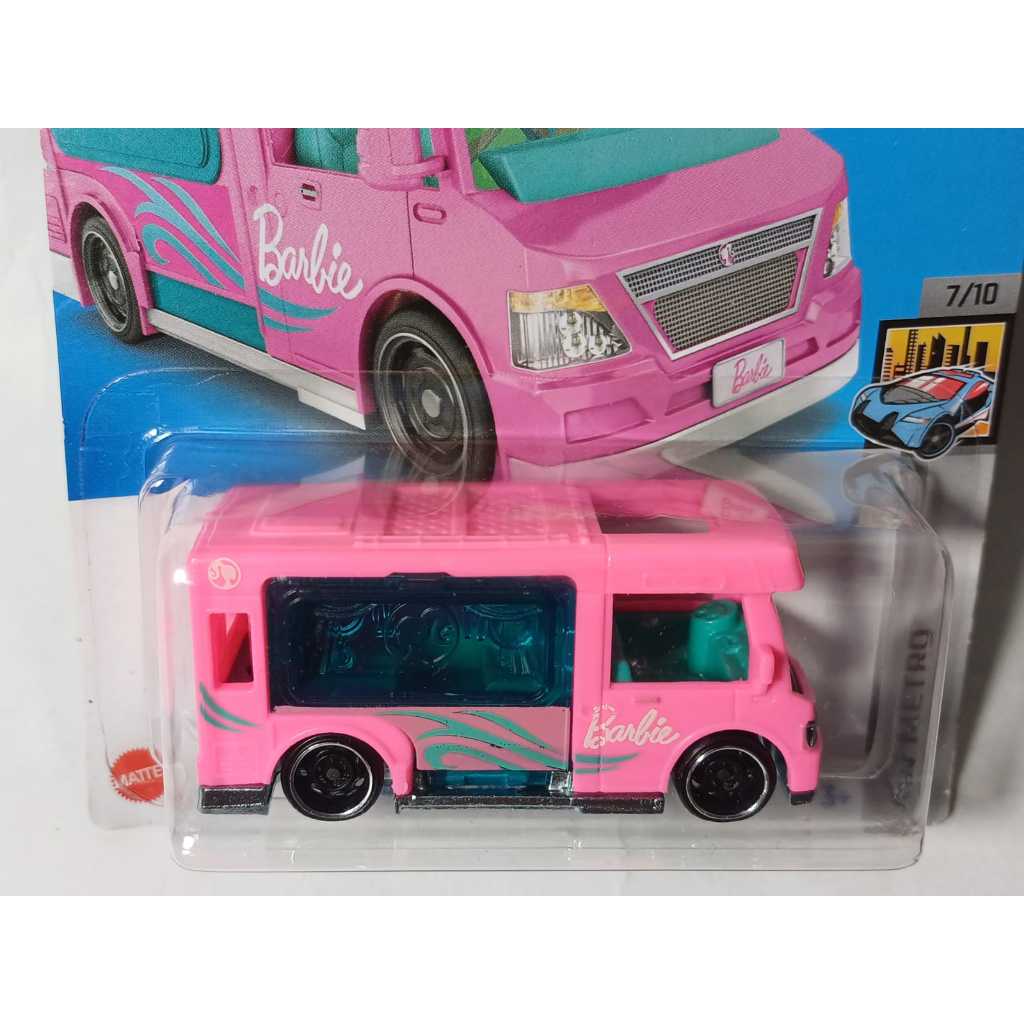 Barbie Camper Hot Wheels temático Hot Wheels em Oferta na Shopee
