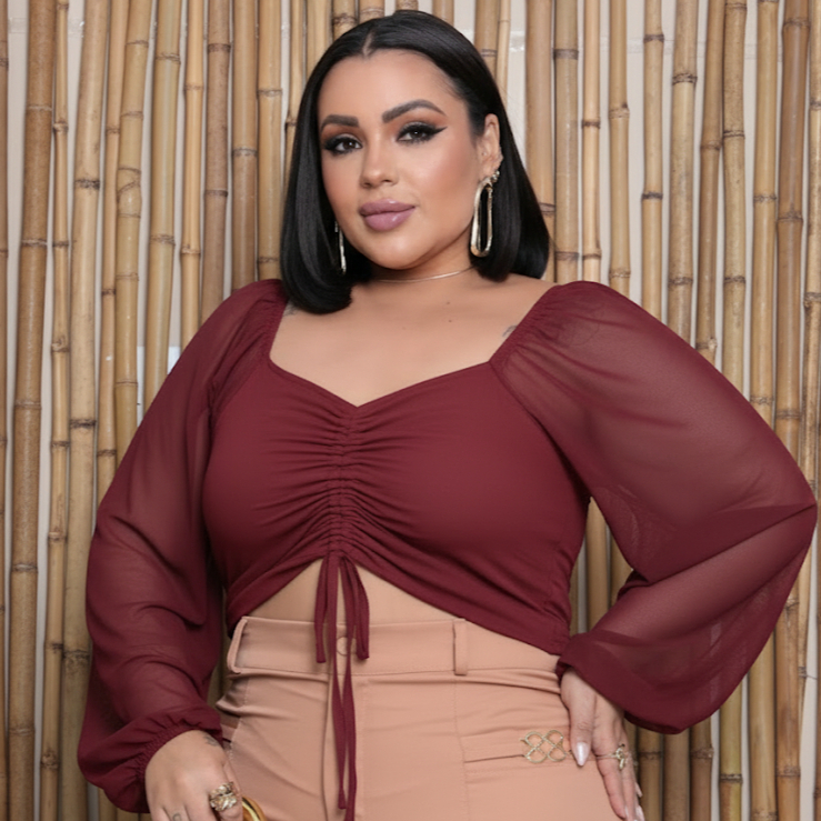 O que é Cropped Manga Longa Transparente? Guia e Onde Comprar | BuscaProdutos