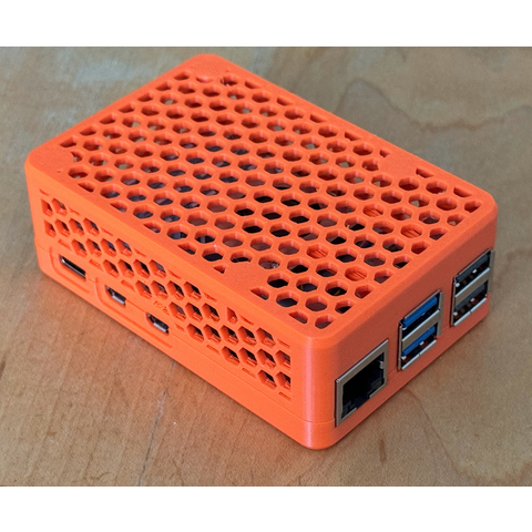 Case para Raspberry Pi 5 Impressa em 3D – Snap-Fit, Sem Parafusos