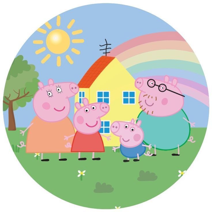 Adesivo Peppa Pig  Personalizado com Nome e Idade